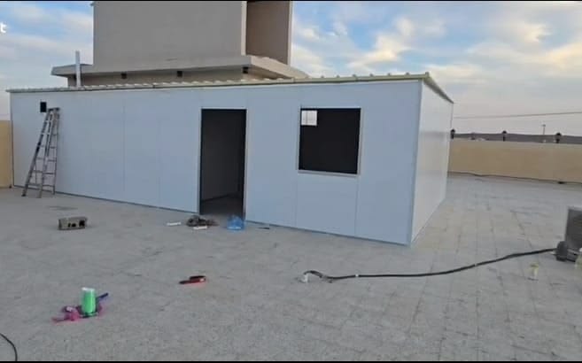 ساندوتش بانل غرف خادمه شقق مجالس