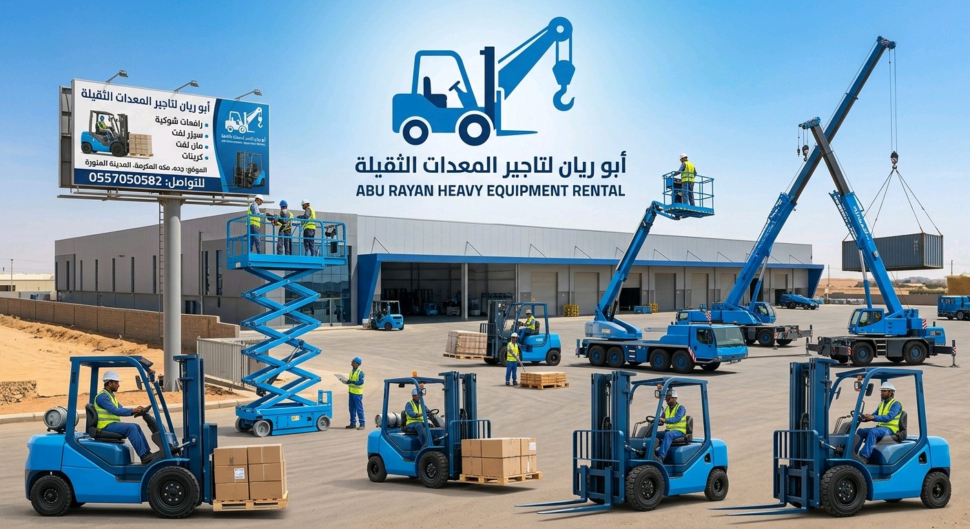 رافعات شوكية للايجار سيزرات مان لفت للايجار